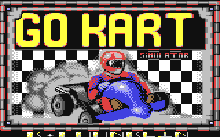 Go-Kart Simulator Title Screen